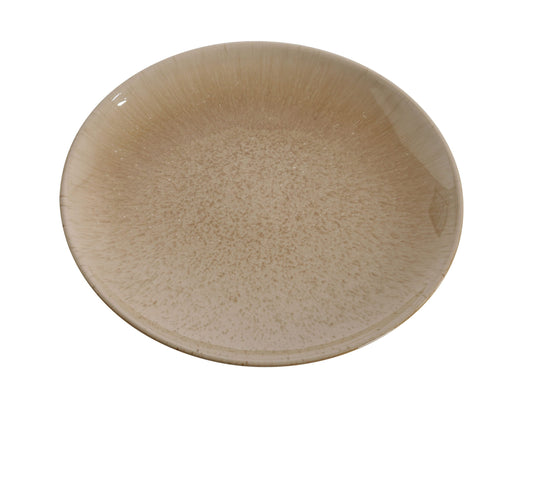 Yanco Coupe Shape Round Plate AG-110 is a stylish and durable addition to any tableware collection. Crafted from high-quality porcelain with a smooth glaze finish, this plate offers excellent resistance to mechanical damage and temperature changes. Its versatile coupe shape provides a sleek, modern presentation, making it ideal for serving salads, pasta, and hot meals. Part of the Agate collection, this plate is perfect for fine-dining restaurants, catered events, and hotels. 