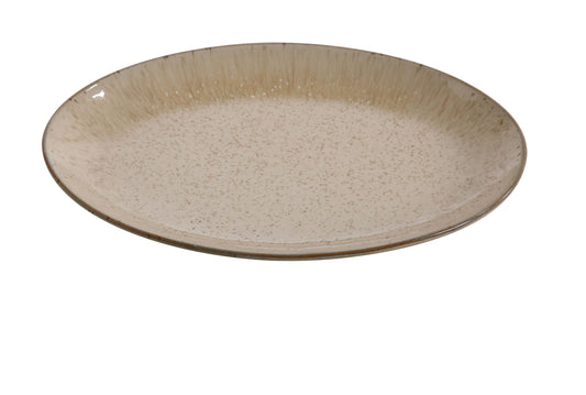 Yanco Coupe Platter AG-214 is a stylish and practical addition to any dining establishment. Crafted from high-quality porcelain with a smooth white glaze, this platter offers durability and an elegant presentation. Its versatile coupe shape makes it ideal for serving vegetables, cold cuts, fresh greens, and appetizers. Part of the sophisticated Agate collection, this platter seamlessly complements any fine-dining restaurant or catered event. 