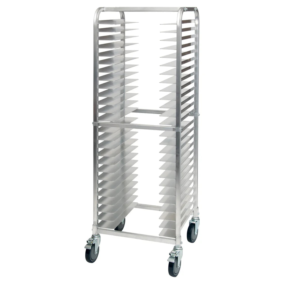 Winco ALPR-26BK/AWPR-26BK, 26-Tier 2" Spacing, Alu NSF, Pizza Pan Rack