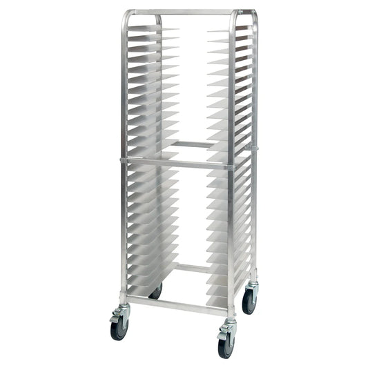 Winco ALPR-26BK/AWPR-26BK, 26-Tier 2" Spacing, Alu NSF, Pizza Pan Rack