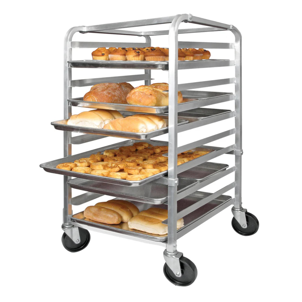 Winco ALRK-10 to AWRK-30, 10-30 Tier Aluminum Sheet Pan Racks, NSF