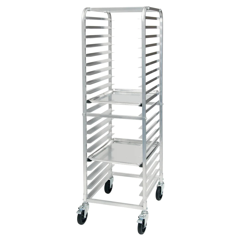 Winco ALRK-10 to AWRK-30, 10-30 Tier Aluminum Sheet Pan Racks, NSF