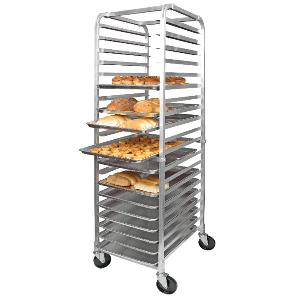 Winco ALRK-10 to AWRK-30, 10-30 Tier Aluminum Sheet Pan Racks, NSF