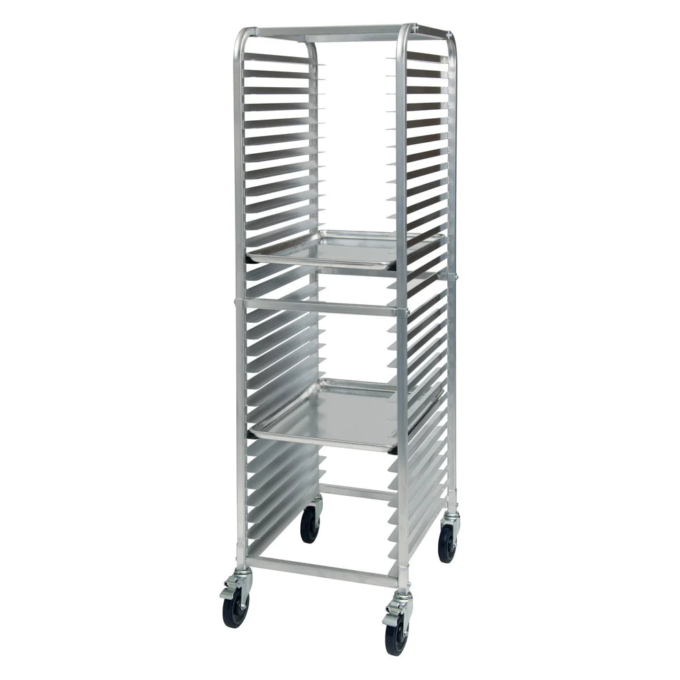 Winco ALRK-10 to AWRK-30, 10-30 Tier Aluminum Sheet Pan Racks, NSF