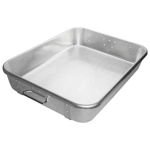 Winco ALRP-1824, Alu Roast Pan w/Straps