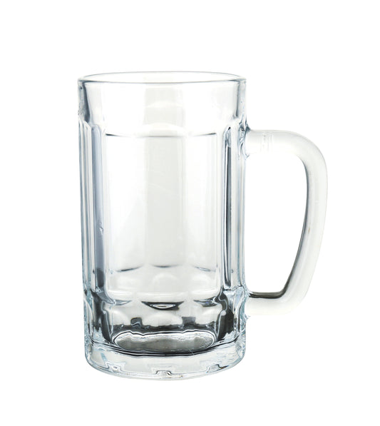 Yanco Beer Mug AM-715 offers a sturdy, classic design perfect for serving a hearty pour of beer. With a 15 oz capacity, this glass is ideal for a variety of brews, from lagers and ales to stouts. Crafted from clear, high-quality glass, it features a thick base and a comfortable handle for a secure grip and lasting durability. Part of the Aqua Mist collection, this beer mug delivers both function and style, making it a reliable choice for bars, pubs, and casual dining establishments.