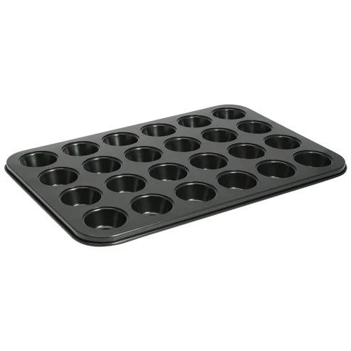 Winco AMF-24MNS, 1-1/2oz 24 Non-stick Carbon Steel Cup Mini Muffin Pan