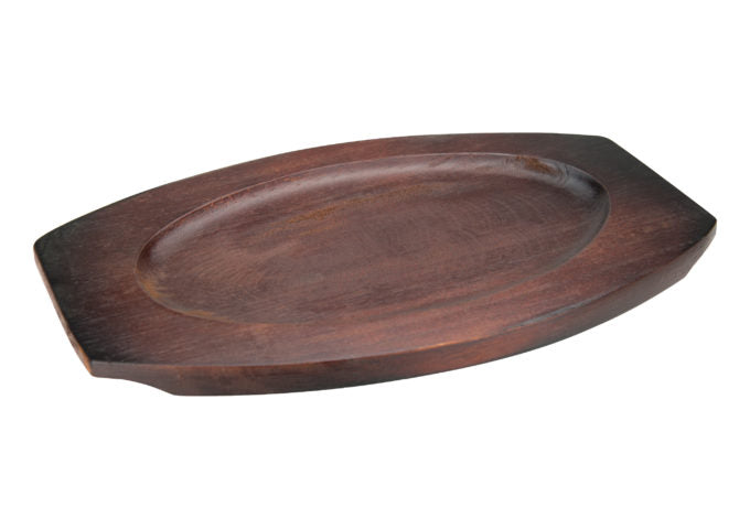 Winco APL-10UL-12UL Wooden Underliner for Aluminum Sizzle Platter