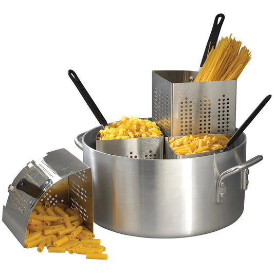 Winco APS-20 20qt Aluminum Pasta Cooker