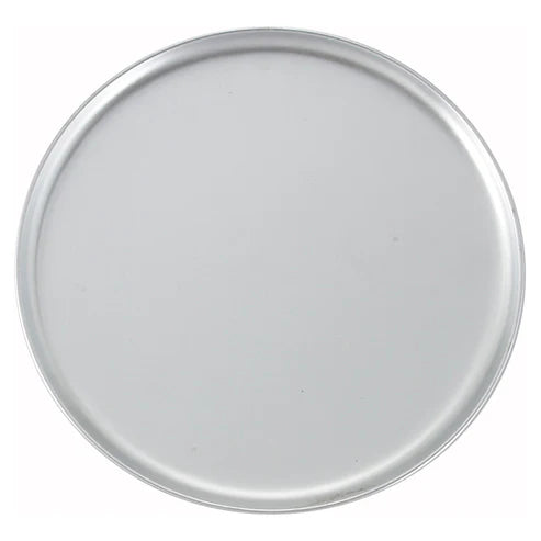 Winco APZC-8 to APZC-18, 8”-18” Aluminum Coupe Style Pizza Trays