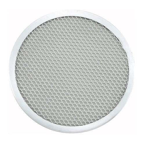 Winco APZS-10 to APZS-9, 7-20" Aluminum Seamless Pizza Screen