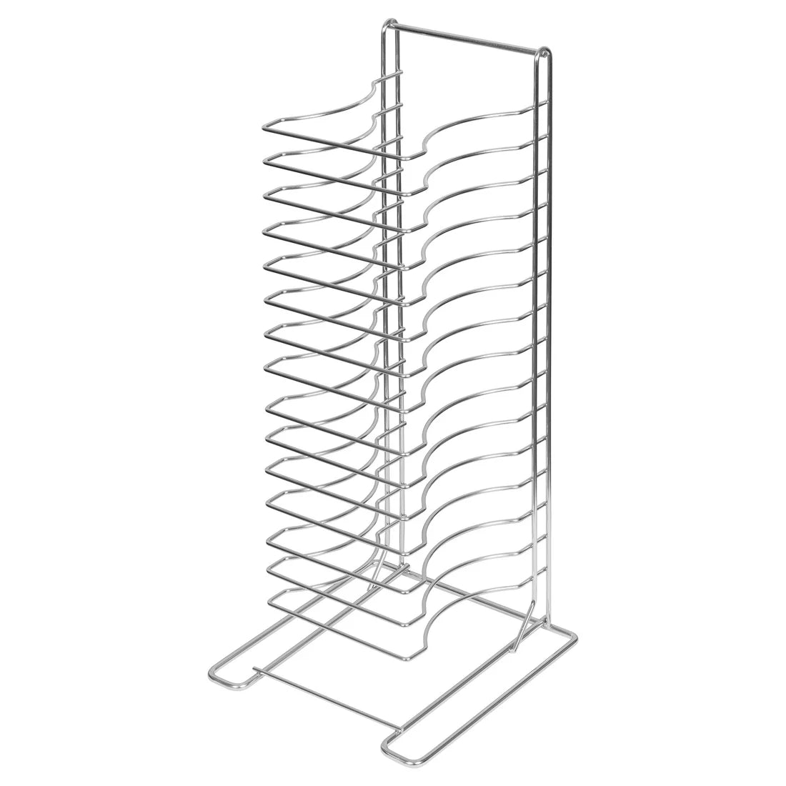 Winco APZT-1015, 15 Slots Chrome Plated Pizza Rack