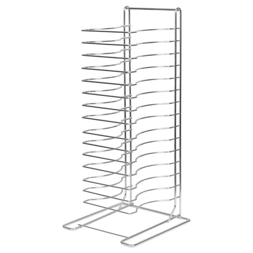 Winco APZT-1015, 15 Slots Chrome Plated Pizza Rack
