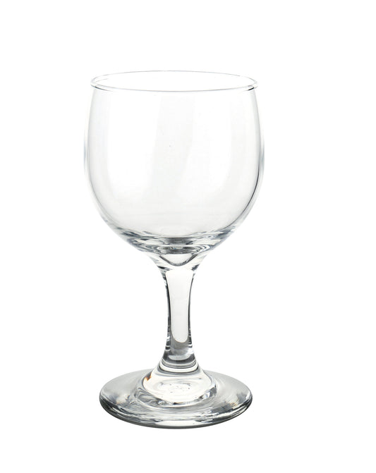 5 5/8"x2 7/8"x2 3/4"x3 1/8" Wine Glass, Aqua Spirits Glass 8.5oz
