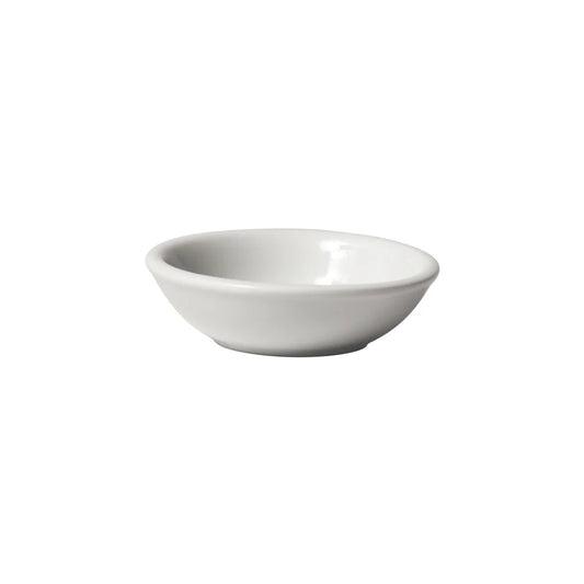Winco ASD-15 to ASD-4, 1.5–4 oz, 6 Doz/Case White Porcelain Round Sauce Dishes