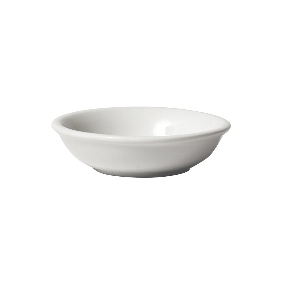 Winco ASD-15 to ASD-4, 1.5–4 oz, 6 Doz/Case White Porcelain Round Sauce Dishes