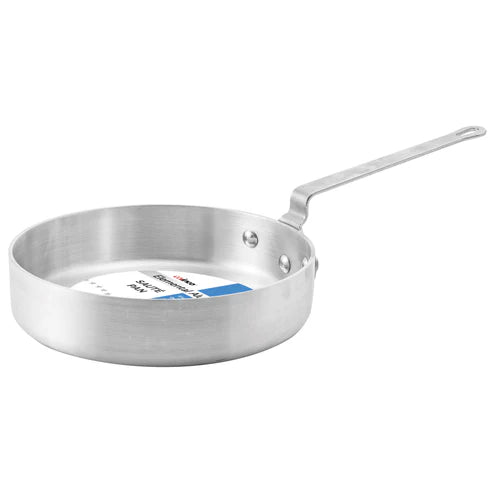 Winco ASET-3 to ASET-7, 3-7 Qt, 4mm Elemental Aluminum Saute Pan