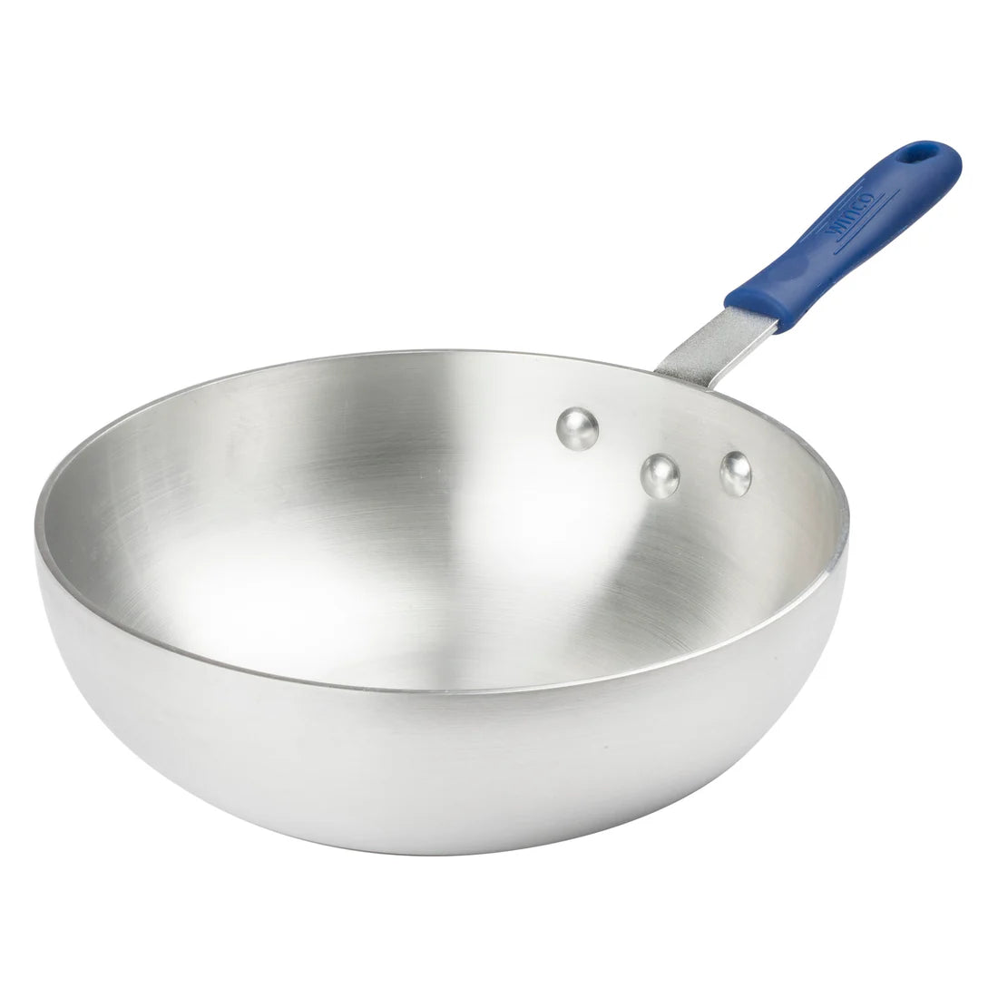 Winco ASFP-11 & ASFP-11NS, 11" Aluminum & Non-stick Stir Fry Pan