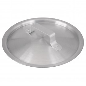 Saucepan lid designed for 2.75-quart sauce pans, fits ASPN2.75, round shape with a sturdy handle for easy lifting. Perfect for sealing in heat and flavor in commercial and home kitchens.