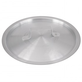 Saucepan lid designed for 4.5-quart sauce pans, fits ASPN4.5, round shape with a sturdy handle for easy lifting. Perfect for sealing in heat and flavor in commercial and home kitchens.