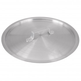 Saucepan lid designed for 8.5-quart sauce pans, fits ASPN8.5, round shape with a sturdy handle for easy lifting. Perfect for sealing in heat and flavor in commercial and home kitchens.