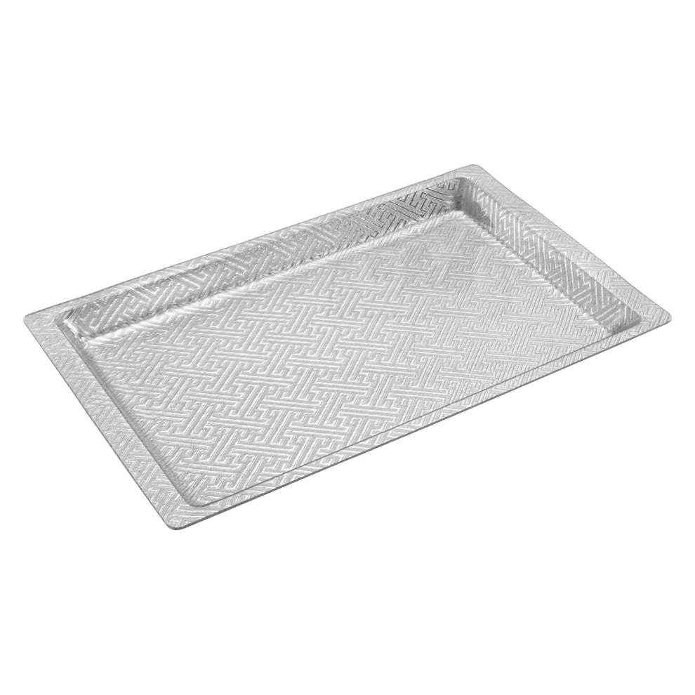 Winco AST-3G & AST-3S, Gold/Silver Acrylic Display Tray, EA