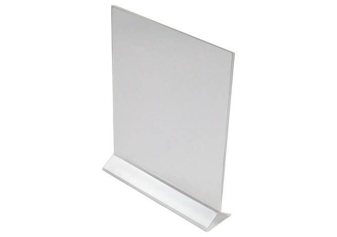 Winco ATCH-46 to ATCH-811 4"x6" to 8"x11" Acrylic Table Sign Holder
