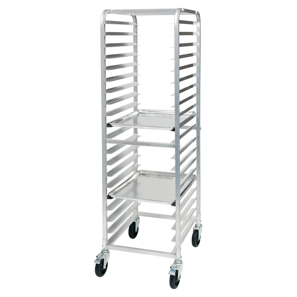 Winco ALRK-10 to AWRK-30, 10-30 Tier Aluminum Sheet Pan Racks, NSF
