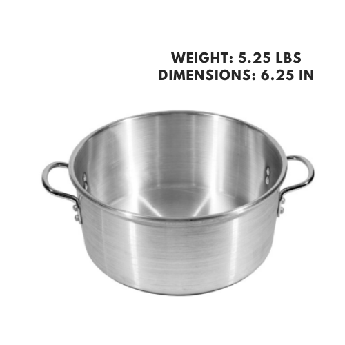 Cooking with aluminum steam pans