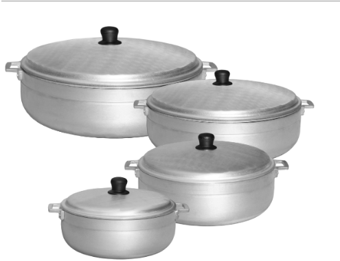 Aluminum caldero