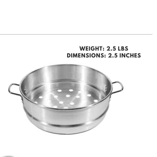 Aluminum steamer