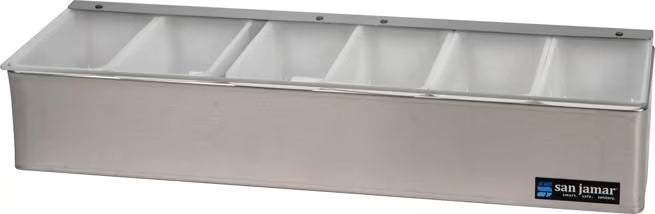 Stainless Steel Non Chilled Garnish Trays, B4186L
