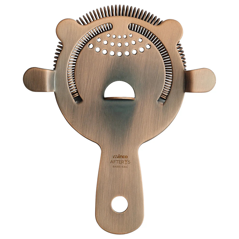Winco BABS-6AC/6CS, 5-3/4"L, SS After 5™ 4-Prong Bar Strainer