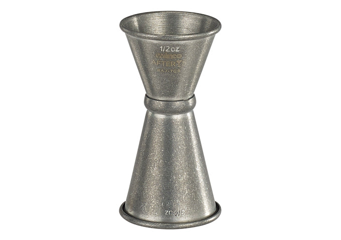 Winco BAJ-7CS to BAJ-9CS: 5.5x3/4oz to 1x2oz Jigger, 18/8 Steel