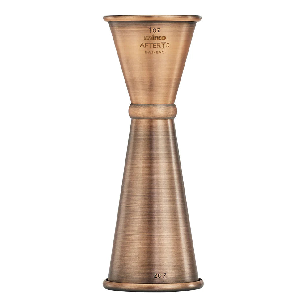 Winco BAJ-7AC-9CS, 18/8 SS Inner Markings Various Sizes After 5 Jigger