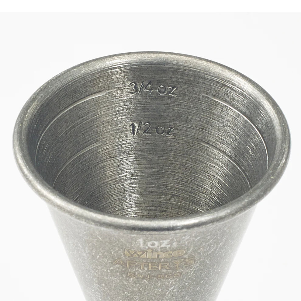 Winco BAJ-7AC-9CS, 18/8 SS Inner Markings Various Sizes After 5 Jigger