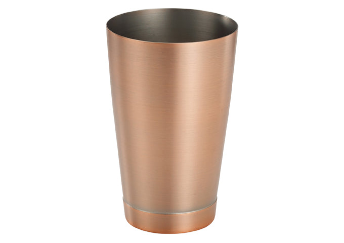 Winco BASK-20AC, 20oz, 3.5"x5.375" Shaker Cup, Copper Finish