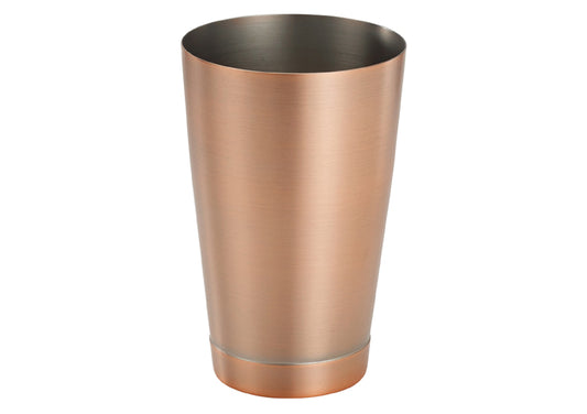 Winco BASK-20AC, 20oz, 3.5"x5.375" Shaker Cup, Copper Finish