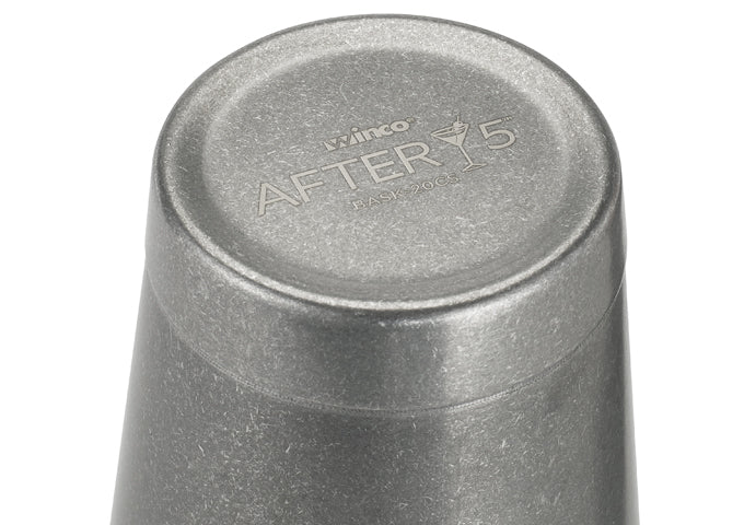 Winco BASK-20CS 20oz, 3-1/2"x5-3/8" Shaker Cup, 18/8 Steel