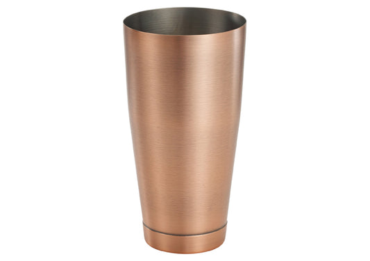 Winco BASK-28AC After 5 28 oz, 3-5/8"x7" Shaker Cup, 18/8Copper Finish