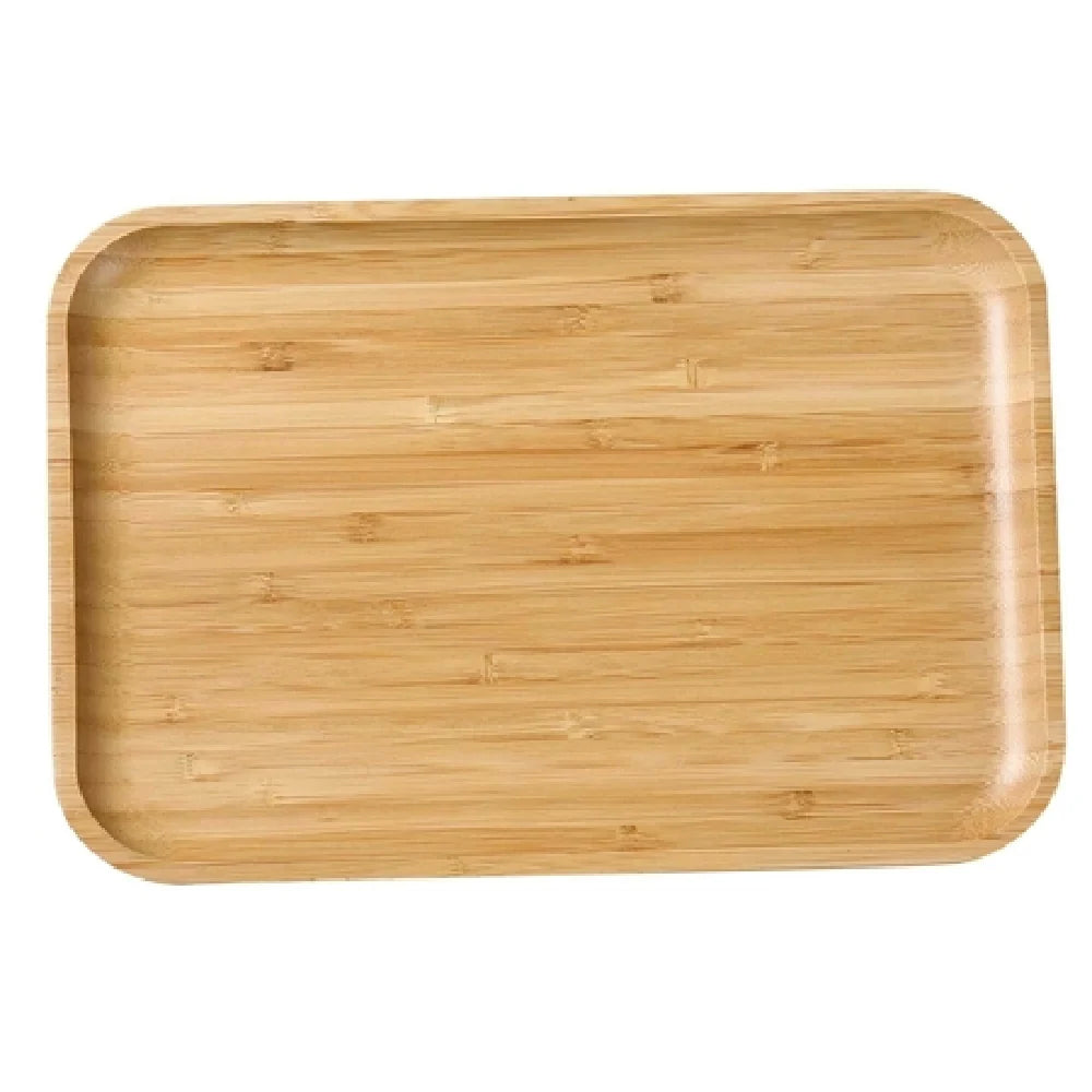 Yanco Rectangular Tray BB-108 24/Pcs is a stylish and eco-friendly serving solution designed for both commercial and home use. Made from durable bamboo, this 8.25" x 5.5" rectangular tray offers a natural aesthetic while ensuring longevity and resilience. Its compact size makes it perfect for individual servings, appetizers, or decorative presentations in restaurants, catering services, and hospitality venues. 