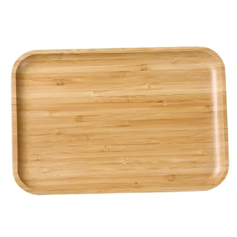 Yanco Rectangular Tray BB-111 24/Pcs is a durable and eco-friendly serving solution designed for commercial and home use. Made from high-quality bamboo, this 11" x 7.5" rectangular tray offers a natural aesthetic while ensuring resilience and longevity. Its versatile size makes it perfect for serving individual portions, appetizers, or buffet presentations in hospitality, food service, and retail settings. 
