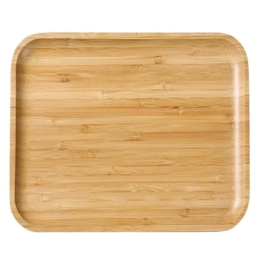 Yanco Rectangular Tray BB-116 12/Pcs is a durable and eco-friendly serving solution designed for both professional and home use. Crafted from high-quality bamboo, this 16" x 12" rectangular tray offers a perfect balance of strength and lightweight handling, making it ideal for restaurants, catering services, and hospitality settings. Its spacious design accommodates a variety of uses, from serving appetizers and desserts to organizing table settings. 