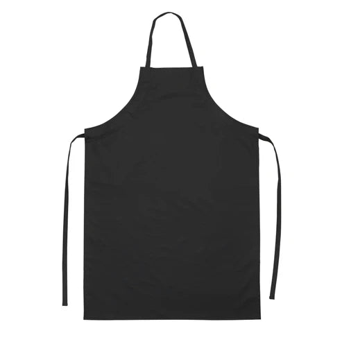 Winco BAW-2540BK, 27.5"x 40", Lightweight, Black Dishwashing Apron