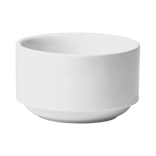 Winco BBC-12/BBC-725, 7.25 & 12 oz Round 3 Doz/Case Birkhall White Porcelain Bouillon Cups