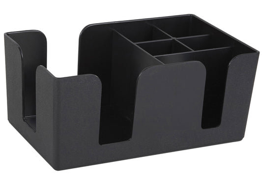 Winco BC-6, 6 Compartment Condiment Plastic Caddy