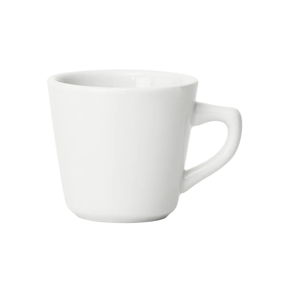 Winco BCC-75, 3 Doz/Case Birkhall 7.5 oz White Porcelain Round Coffee Cup
