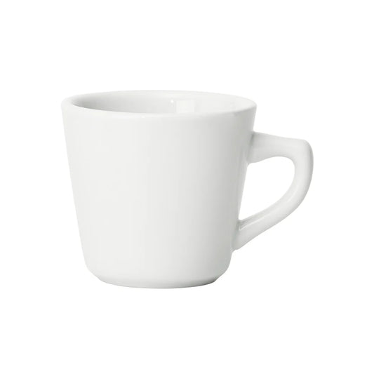 Winco BCC-75, 3 Doz/Case Birkhall 7.5 oz White Porcelain Round Coffee Cup