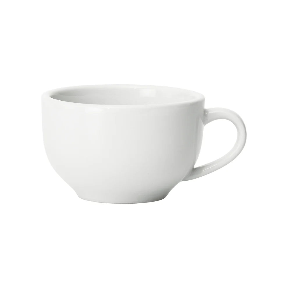 Winco BCC-8, 3 Doz/Case Birkhall 8 oz Round White Porcelain Coffee Cup