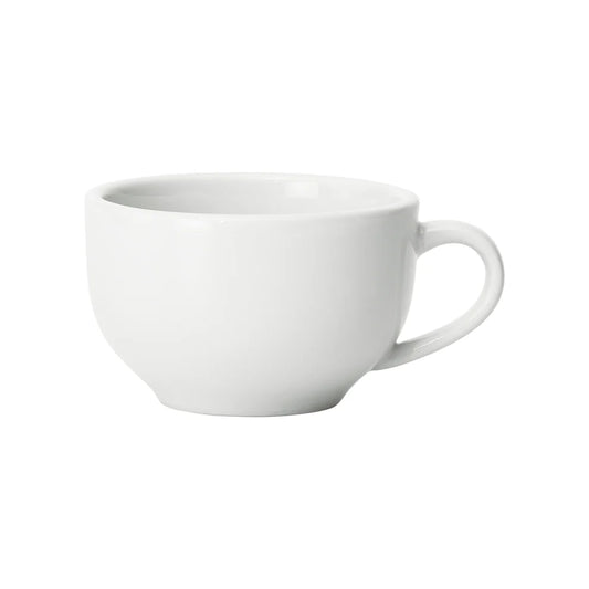 Winco BCC-8, 3 Doz/Case Birkhall 8 oz Round White Porcelain Coffee Cup
